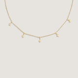 Kinn - Starburst Necklace Diamond