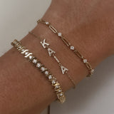 Kinn x Sunset Tennis Club S Link Tennis Bracelet