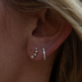 Kinn - Crawler Stud Earring Diamond