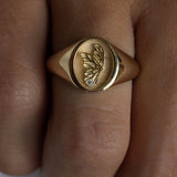 Kinn - Juliette Butterfly Signet Ring