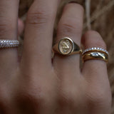Kinn - Juliette Butterfly Signet Ring