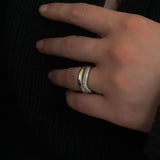 Kinn - Pavé Wave Ring Diamond