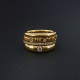 Kinn - Amelia November Birthstone Dome Ring Citrine