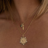 Kinn - Dear Kaia Vertical Nameplate Pendant
