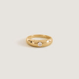 Kinn - Amelia April Birthstone Dome Ring Diamond