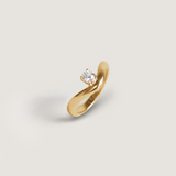 Kinn - Katherine Curved Ring Diamond