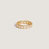 Kinn - Margot Emerald Cut Eternity Ring Diamond