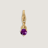 Kinn - Ma-eum Birthstone Charm Amethyst