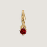Kinn - Ma-eum Birthstone Charm Garnet