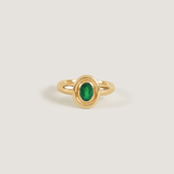 Kinn - Jardin Oval Ring Emerald