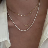 Kinn - Dear Kaia Nameplate Bracelet & Necklace Stack