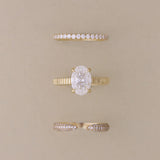Kinn - Elise Oval Ring Lab Diamond