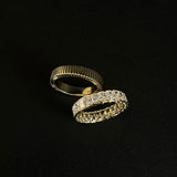 Kinn - Jane Radiant Eternity Ring Diamond Yellow Gold