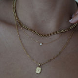 Kinn - Capri Curb Chain Necklace