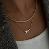 Kinn - Heirloom Mesh Chain Necklace