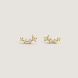 Kinn - Crawler Stud Earring Diamond