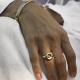 Kinn - Osla Oval Signet Ring Diamond