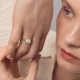 Kinn - Pia Half Eternity Ring Diamond