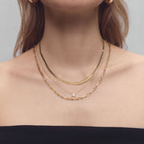 Kinn - Paperclip Link Chain Necklace