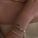 Kinn - Tara Bangle Bracelet Diamond