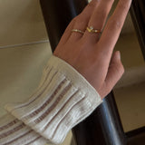 Kinn - Katherine Curved Ring Diamond