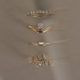 Kinn - Katherine Curved Ring Diamond