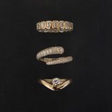 Kinn - Pavé Wrap Around Ring Diamond
