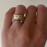 Kinn - Vintage Baguette Channel Set Diamond Ring