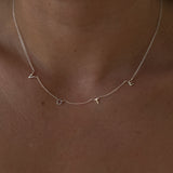 Kinn - Vote Initial Necklace Silver