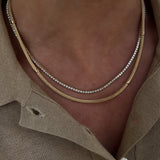 Kinn - Heirloom Mesh Chain Necklace