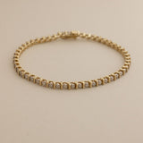 Kinn - Vintage Bar Tennis Bracelet 1.0ctw
