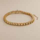 Kinn - Vintage Bar Tennis Bracelet 4.5ctw