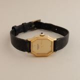 Kinn - Vintage Leather Strap Swiss Diamond Watch