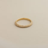 Kinn - Vintage Double Sided Half Eternity Diamond Ring