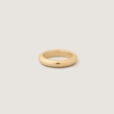 Kinn - Chunky Tube Ring Gold