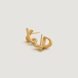 Kinn - Eternal Bond X Stud Earrings