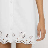 FRAME - The Eyelet Play Dress