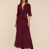 L'AGENCE - Cameron Silk Shirt Dress