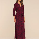 L'AGENCE - Cameron Silk Shirt Dress