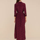 L'AGENCE - Cameron Silk Shirt Dress