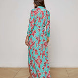 L'AGENCE - Cameron Silk Shirt Dress