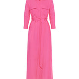 L'AGENCE - Cameron Linen-Blend Shirt Dress