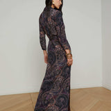 L'AGENCE - Cameron Silk Shirt Dress