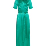 L'AGENCE - Klement Silk Shirt Dress