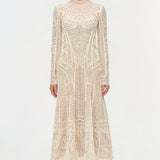 Simkhai - Fiona Guipure Midi Dress