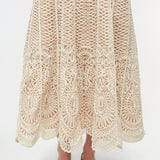 Simkhai - Fiona Guipure Midi Dress