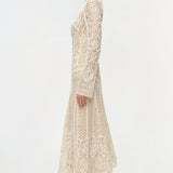 Simkhai - Fiona Guipure Midi Dress