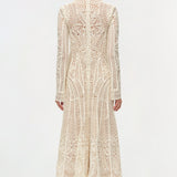Simkhai - Fiona Guipure Midi Dress