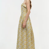 Simkhai - Octavia Jacquard Strapless Gown