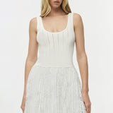 Simkhai - Ellis Knit Lace Mini Dress